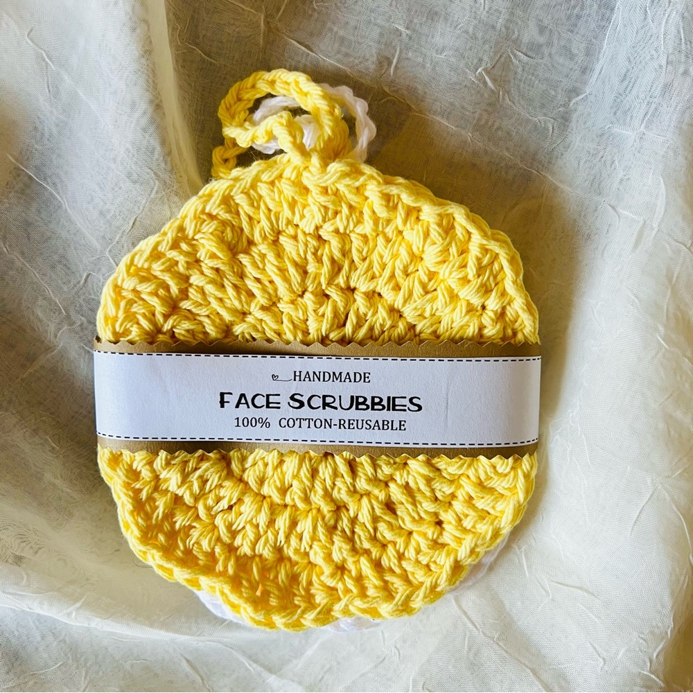 100% Cotton Face Scrubbies